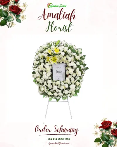 Krans Bunga Duka Cita di Cikarawang